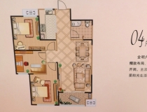 三室两厅一卫110平米